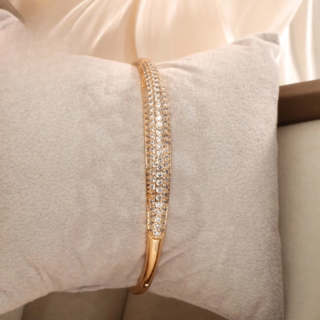 Additional Image for Stylish bangle with artificial gemstone detail