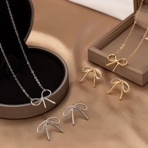 Cute bow knot earrings ..