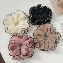 Large ruffle scrunchie