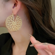 Large cut out patterned..