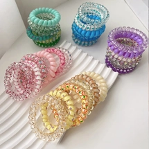 Pack of 6 coil hair ties