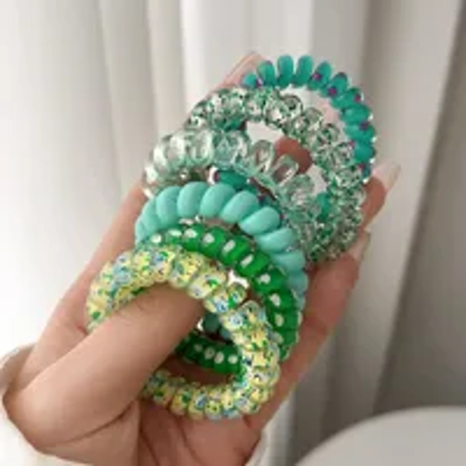 Additional Image for Pack of 6 coil hair ties