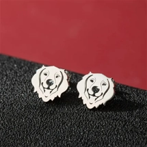 Small doggie stud earri..