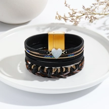 Bohemian style PU leath..