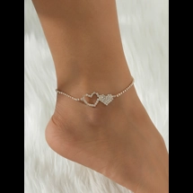 Zircon heart design ank..