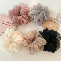 Korean style hair ties