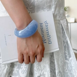 Resin cuff bangle