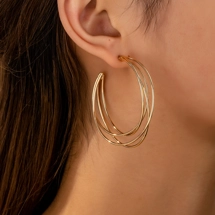 Four strand U Shape ear..