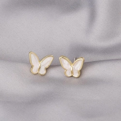 Sweet butterfly stud earrings