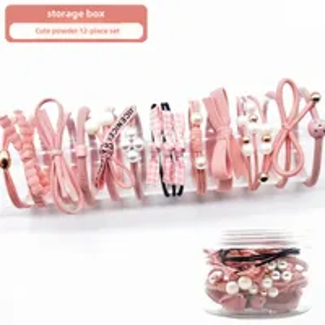 Additional Image for 1 tub of assorted hair ties