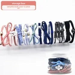 1 tub of assorted hair ties