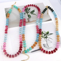 Vintage style beaded necklace