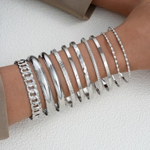 Set of 10 bangles