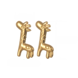Small flower and animal stud earrings