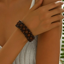 Simple wooden bracelet