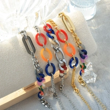 Casual mixed links brac..