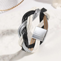 Casual PU leather bracelet