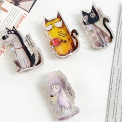 Cartoon style animal hair claws