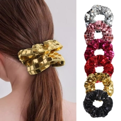 Sequined hair ties