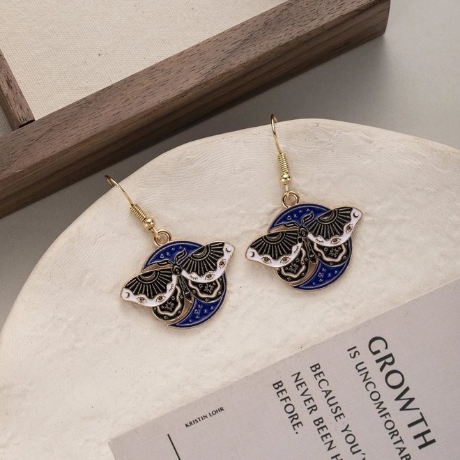 Additional Image for Pretty butterfly drop earrings