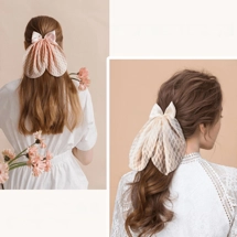 Big bow hair clip