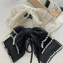 Large bow design hair claws