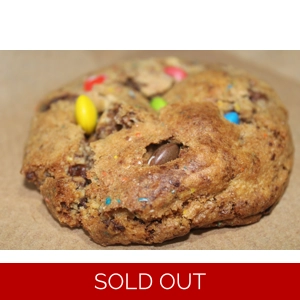 Rainbow M&M Cookie