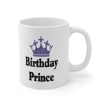 Birthday Prince Crown Coffee Mug