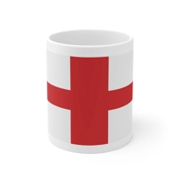 England Flag of Saint George Wrap Around Coffee Mug