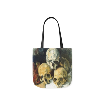 Vintage Pyramid of Skulls Classical Painting Shoulder Tote Bag Vintage Pyramid of Skulls Classical Painting Shoulder Tote Bag