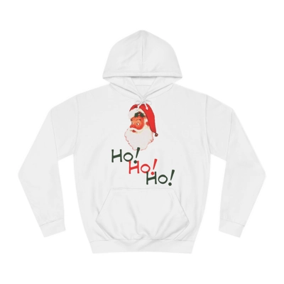 Vintage Santa Claus Ho Ho Ho Christmas Hoodie