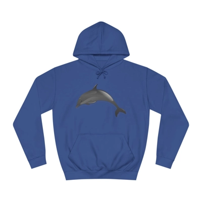 Grey Dolphin Hoodie Grey Dolphin Hoodie