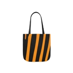 Orange Tiger Stripes Pattern..
