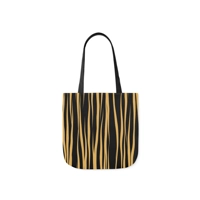 Tiger Stripes Animal Pattern Shoulder Tote Bag