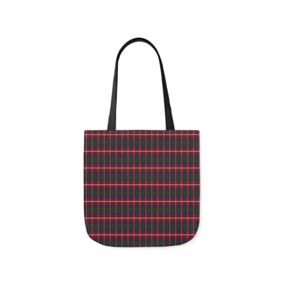 Red, Blue And Green Tartan Plaid Shoulder Tote Bag