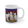 Happy Fathers Day Naughty Kittens Coffee Mug