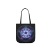 Witchcraft Blue Fire Pentagram Shoulder Tote Bag