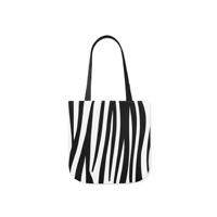 Zebra Animal Print Pattern Shoulder Tote Bag