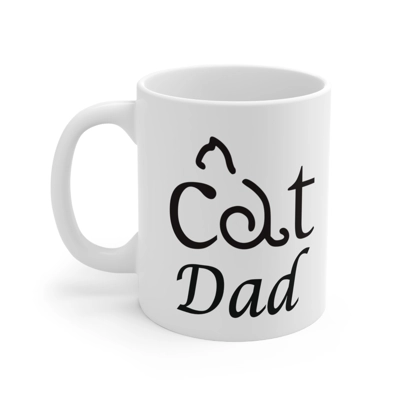 Cat Dad Father's Day Coffee Mug