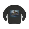 Alsatian Dog And Puppy Woodland Dream Sweatshirt