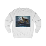 Alsatian Dog And Puppy Woodland Dream Sweatshirt