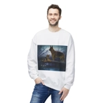 Alsatian Dog And Puppy Woodland Dream Sweatshirt