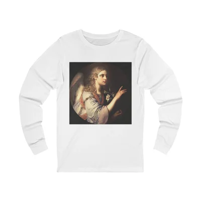 Archangel Gabriel from the Annunciation Long Sleeve T-Shirt