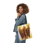 Archangel Uriel Golden Light Shoulder Tote Bag