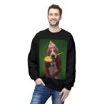 Basset Hound Dog And Lollipop Birthday Sweatshirt Basset Hound Dog And Lollipop Birthday Sweatshirt
