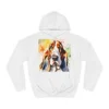 Basset Hound Dog Cute Watercolour Hoodie