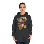 Bear Catching Valentine Hearts Hoodie
