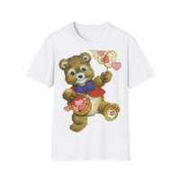 Bear Catching Valentine Hearts T-Shirt