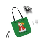 Believe In Miracles Santa Stars Christmas  Shoulder Tote Bag