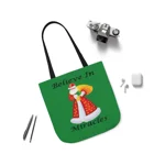 Believe In Miracles Santa Stars Christmas  Shoulder Tote Bag